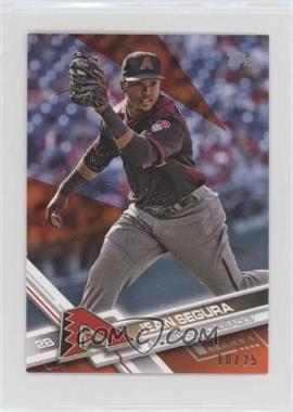 2017 Topps Mini - [Base] - Orange #123 - Jean Segura /25