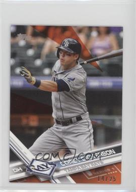 2017 Topps Mini - [Base] - Orange #165 - Corey Dickerson /25