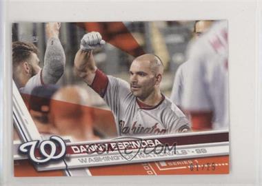 2017 Topps Mini - [Base] - Orange #327 - Danny Espinosa /25