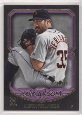 2017 Topps Museum Collection - [Base] - Amethyst Purple #11 - Justin Verlander /99