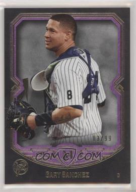 2017 Topps Museum Collection - [Base] - Amethyst Purple #21 - Gary Sanchez /99