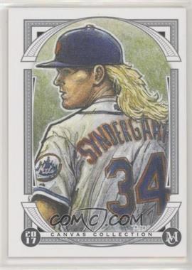 2017 Topps Museum Collection - Canvas Collection #CCR-NS - Noah Syndergaard by Darrin Pepe