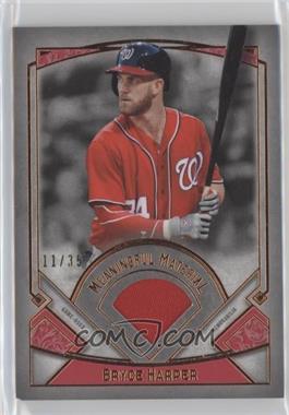 2017 Topps Museum Collection - Meaningful Material Relics - Copper #MR-BH - Bryce Harper /35