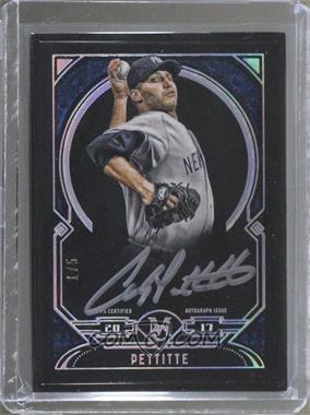 2017 Topps Museum Collection - Museum Framed Autographs - Black Frame #MFA-AP - Andy Pettitte /5