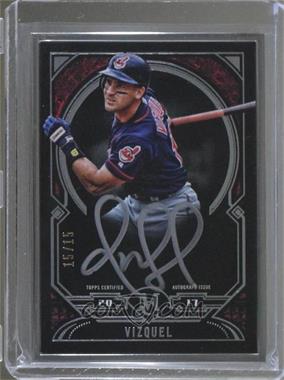 2017 Topps Museum Collection - Museum Framed Autographs #MFA-OV - Omar Vizquel /15