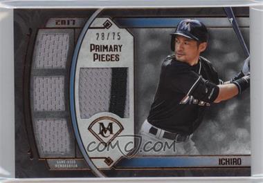 2017 Topps Museum Collection - Primary Pieces Single Player Quad Relics - Copper #SPR-I - Ichiro /75