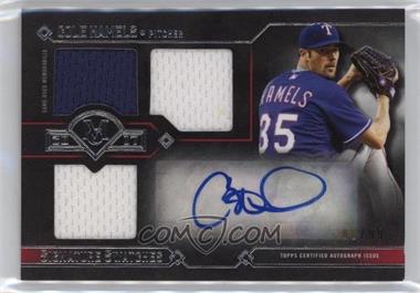 2017 Topps Museum Collection - Signature Swatches Single Player Triple Relic Autographs #TRA-CH - Cole Hamels /99