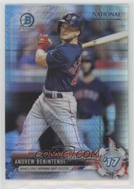 2017 Topps National Convention - Bowman Chrome - Prism Refractor #BNR-ABE - Andrew Benintendi