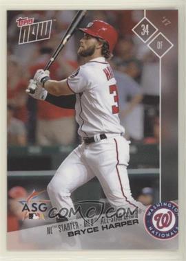 2017 Topps Now - Topps Online Exclusive All-Star Game #AS-6 - Bryce Harper