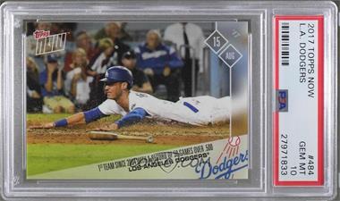 2017 Topps Now - Topps Online Exclusive [Base] #484 - Los Angeles Dodgers Team /645 [PSA 10 GEM MT]