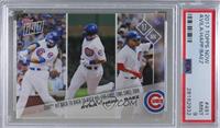 Alex Avila, Ian Happ, Javier Baez [PSA 9 MINT] #/428