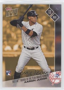 2017 Topps Now - Topps Online Exclusive Off-Season Bonus #OSB-1 - Aaron Judge /3771