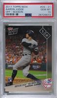 Aaron Judge [PSA 10 GEM MT] #/2,707