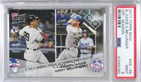 Aaron Judge, Cody Bellinger [PSA 9 MINT] #/3,312