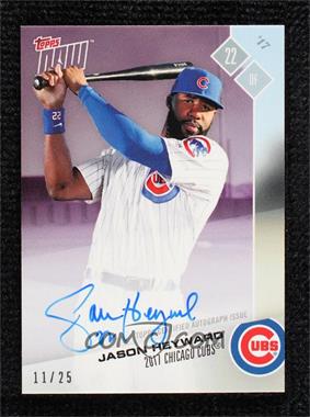 2017 Topps Now - Topps Online Exclusive Opening Day [Base] - Purple Autographed #OD-308B - Jason Heyward /25