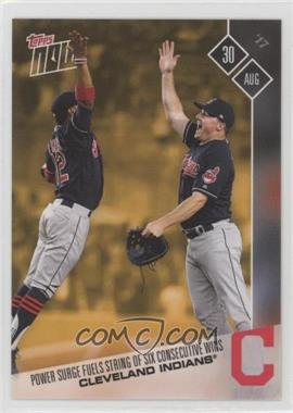 2017 Topps Now - Topps Online Exclusive Players Weekend Bonus #PWB-02 - Cleveland Indians Team
