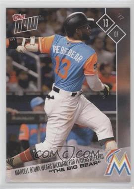 2017 Topps Now - Topps Online Exclusive Players Weekend #PW-73 - Marcell Ozuna /127