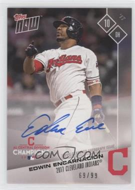 2017 Topps Now - Topps Online Exclusive Post Season Autographs #PS-32A - Edwin Encarnacion /99