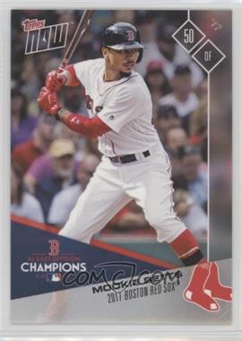 2017 Topps Now - Topps Online Exclusive Post Season #PS-63 - Mookie Betts /423