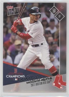 2017 Topps Now - Topps Online Exclusive Post Season #PS-63 - Mookie Betts /423