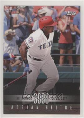 2017 Topps On Demand - 3000 Hit Club - Topps Online Exclusive #13 - Adrian Beltre /1750