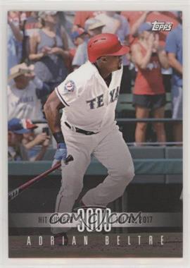 2017 Topps On Demand - 3000 Hit Club - Topps Online Exclusive #13 - Adrian Beltre /1750