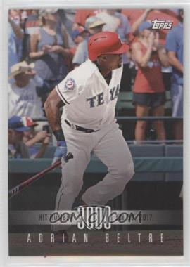 2017 Topps On Demand - 3000 Hit Club - Topps Online Exclusive #13 - Adrian Beltre /1750