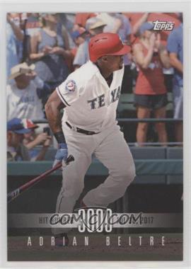 2017 Topps On Demand - 3000 Hit Club - Topps Online Exclusive #13 - Adrian Beltre /1750