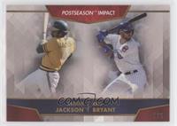 Reggie Jackson, Kris Bryant #/25