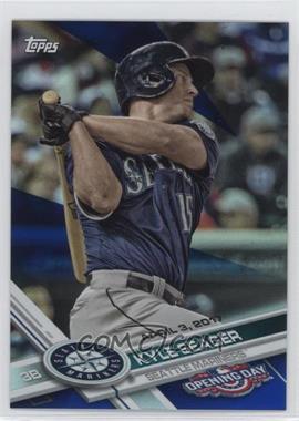 2017 Topps Opening Day - [Base] - Rainbow Blue Foil #95 - Kyle Seager