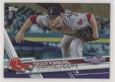 2017 Topps Opening Day - [Base] - Toys "R" Us Purple #111 - Craig Kimbrel