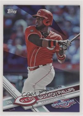 2017 Topps Opening Day - [Base] - Toys "R" Us Purple #155 - Brandon Phillips