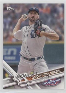 2017 Topps Opening Day - [Base] #151.1 - Justin Verlander (Pitching)