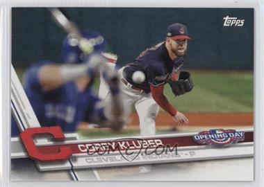 2017 Topps Opening Day - [Base] #63.1 - Corey Kluber (Pitching)