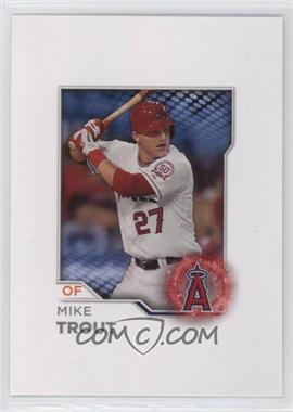 2017 Topps Opening Day - MLB Stickers Collection Stars #2 - Mike Trout