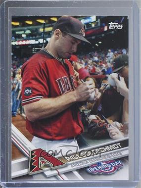 2017 Topps Opening Day - Stadium Signatures #SS-5 - Paul Goldschmidt