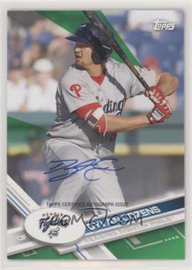 2017 Topps Pro Debut - [Base] - Green Autographs #108 - Dylan Cozens /99
