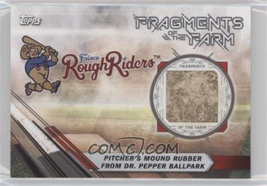 2017 Topps Pro Debut - Fragments of the Farm Relics #FOTF-FR - Pitcher's Mound Rubber From Dr. Pepper Ballpark