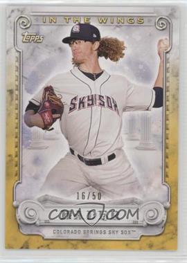 2017 Topps Pro Debut - In the Wings - Gold #ITW-JH - Josh Hader /50