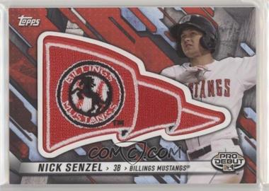 2017 Topps Pro Debut - Pennant Patches #PP-NS - Nick Senzel /99