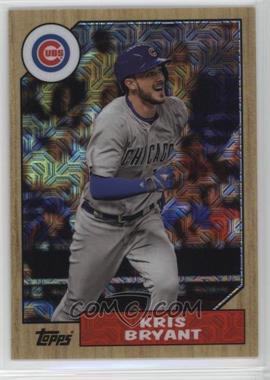 2017 Topps Silver Pack 1987 Design Chrome - [Base] #87-KB - Kris Bryant