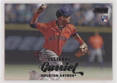 2017 Topps Stadium Club - [Base] - Black Foil #235 - Yulieski Gurriel