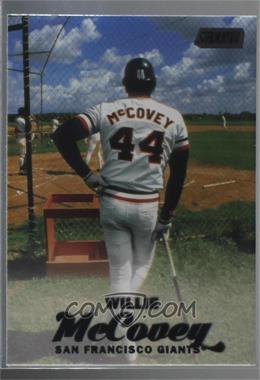 2017 Topps Stadium Club - [Base] - Black Foil #283 - Willie McCovey