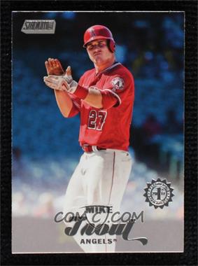 2017 Topps Stadium Club - [Base] - First Day Issue #233 - Mike Trout /10