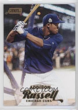 2017 Topps Stadium Club - [Base] - Gold Foil #165 - Addison Russell