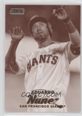 2017 Topps Stadium Club - [Base] - Sepia #75 - Eduardo Nunez