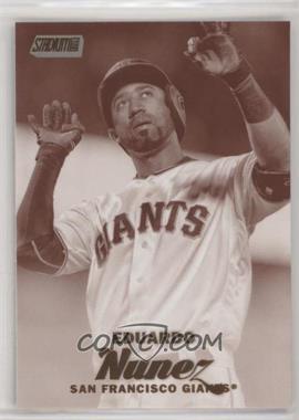 2017 Topps Stadium Club - [Base] - Sepia #75 - Eduardo Nunez