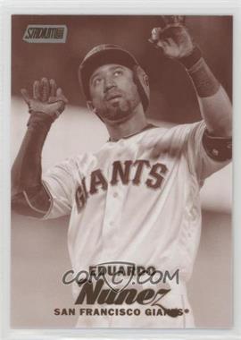 2017 Topps Stadium Club - [Base] - Sepia #75 - Eduardo Nunez