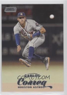 2017 Topps Stadium Club - [Base] #94.1 - Carlos Correa (Jumping)