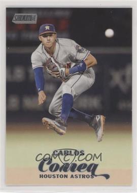 2017 Topps Stadium Club - [Base] #94.1 - Carlos Correa (Jumping)